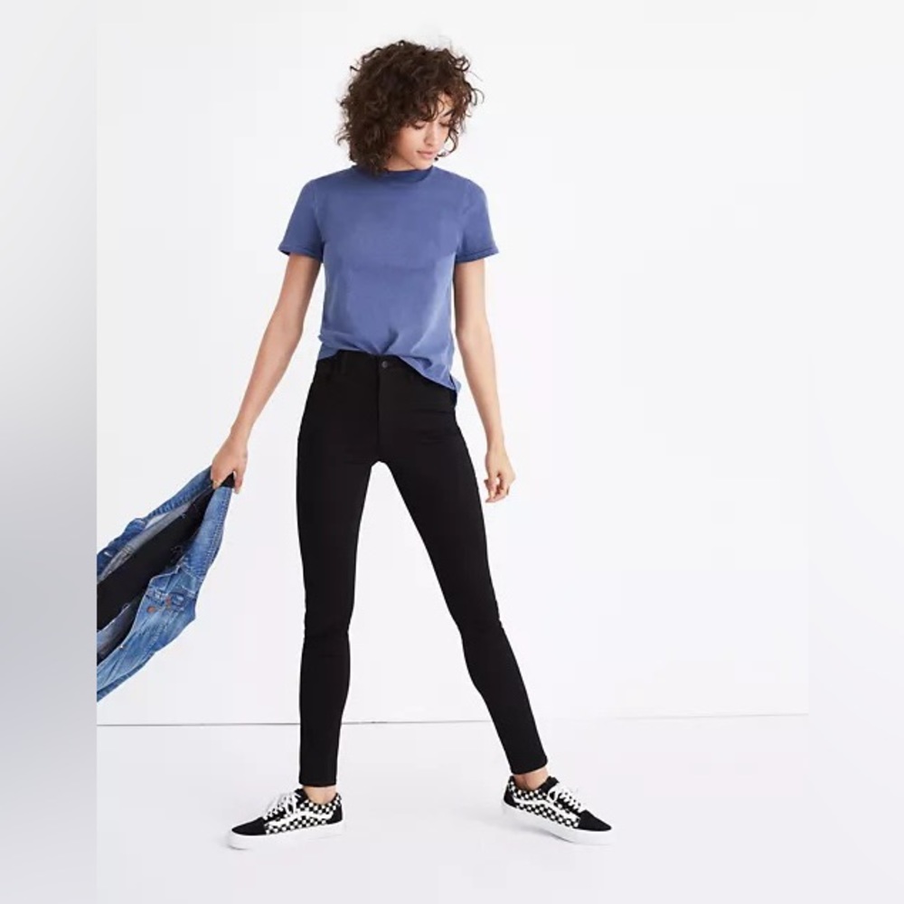 madewell road-tripper jeans in black 28